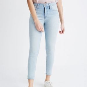 Madewell 9" Midrise Crop Skinny Coolmax